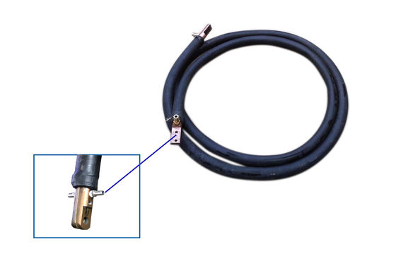 Cable secondaire refroidi à l'eau pour électrode résistant