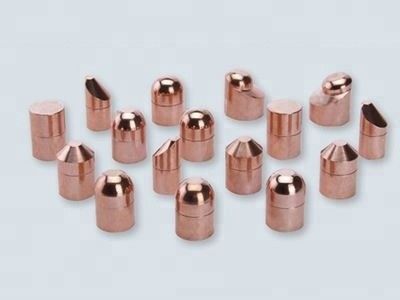 Électrodes de cuivre soudés par point de 10 mm, conseils de soudeur par point de CE