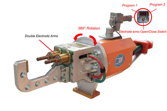 Machine de soudage à point portable à deux électrodes, soudeur à point à phase unique de 0,5 mPa