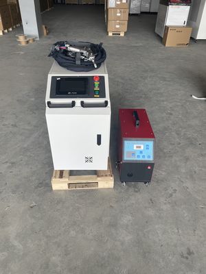 Machine de soudage laser à fibre optique en acier inoxydable