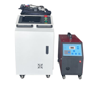 Machine de soudage laser à fibre de main portable de 1500W