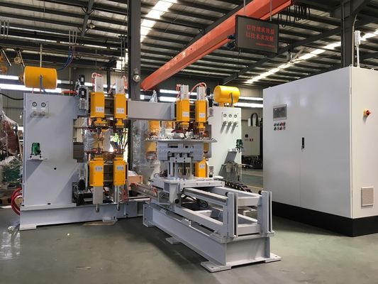 Machines de soudage par points à plusieurs têtes semi-automatiques pour moteurs de soudage