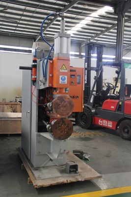 Semi-automatique Cnc soudeur résistance boîte d'étain machine de soudage à couture latérale circulaire