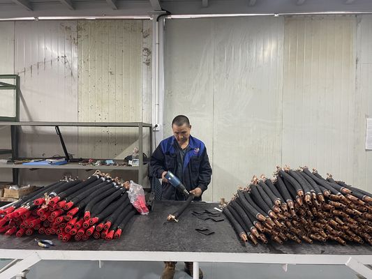 Cnc câbles refroidis à l'eau au cuivre câble secondaire pour machine de soudage à point portable