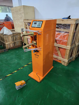 Le prix de la machine de soudage industrielle pneumatique en acier à feuille de 2 mm