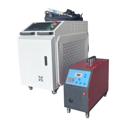 Réparation soudeur à laser à fibre d'acier d'aluminium portable